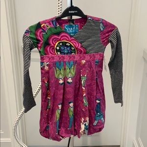 Desigual Girls Long Sleeve Stretchy Top